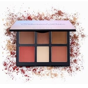 CLEARANCE! WingMe Cosmetics Ethereal Rose Eye & Face Palette, Light/Medium, NIB